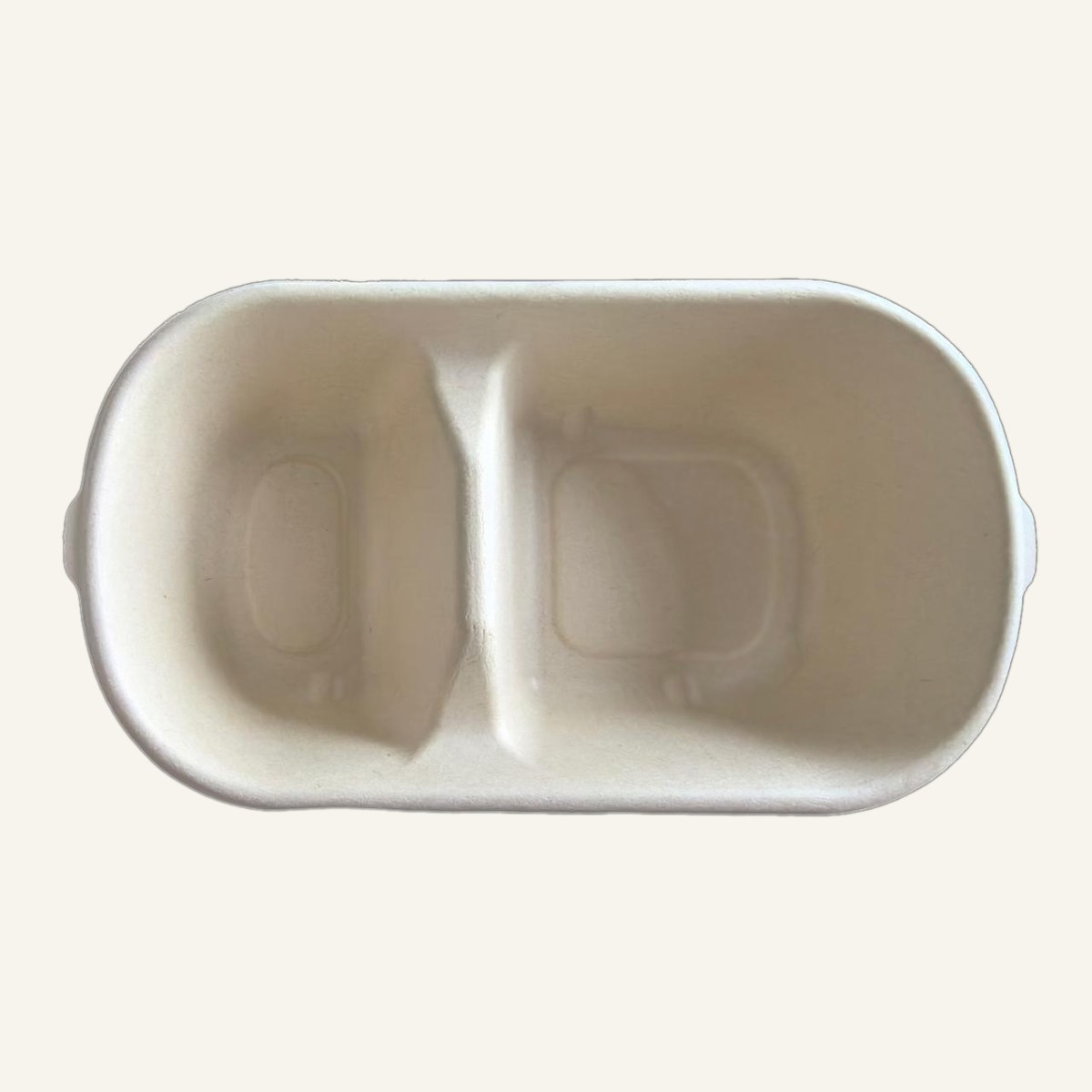 1000 ml 2-Compartment Container (Wide) (ref BF011)