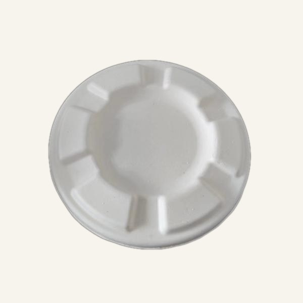 Bagasse soup bowl 26 oz with lid view 2